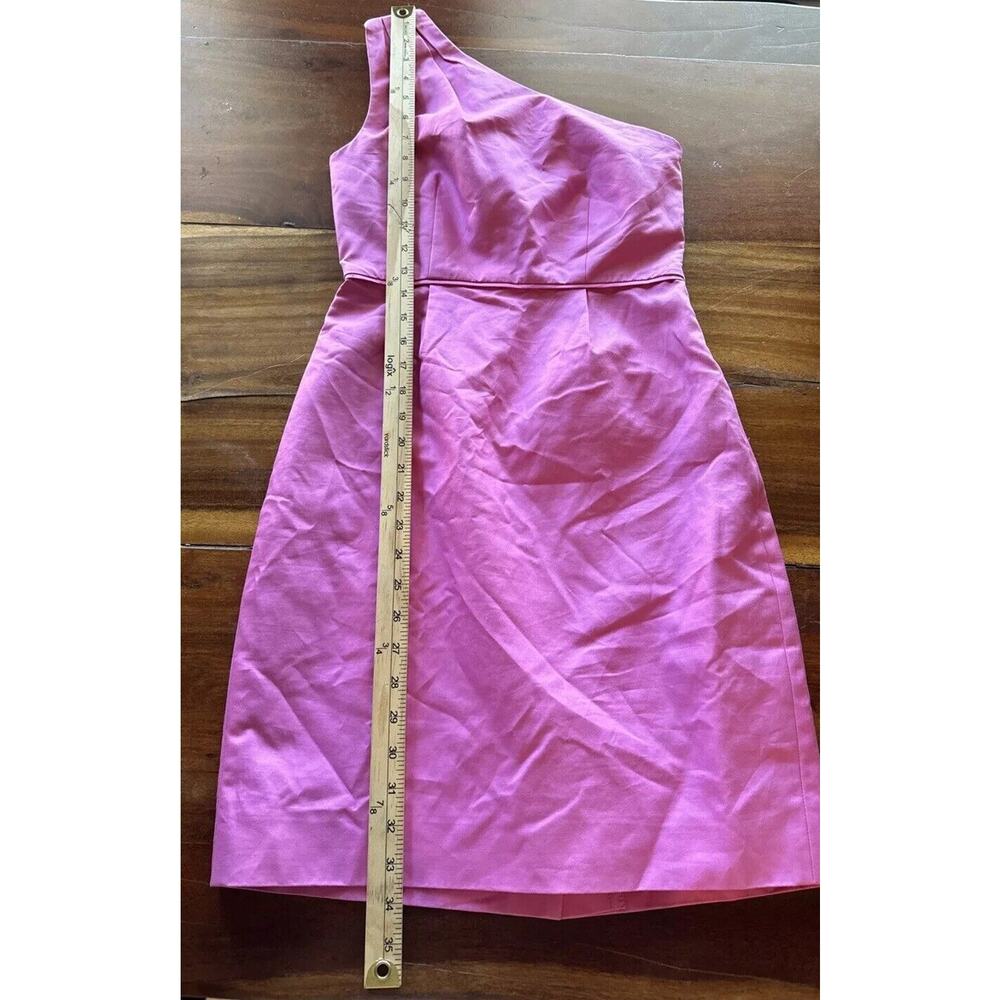 J.Crew Women's Misha Dress Style 65119 Cotton Cady Cocktail Pink, Size 0 $235 - Picture 7 of 11